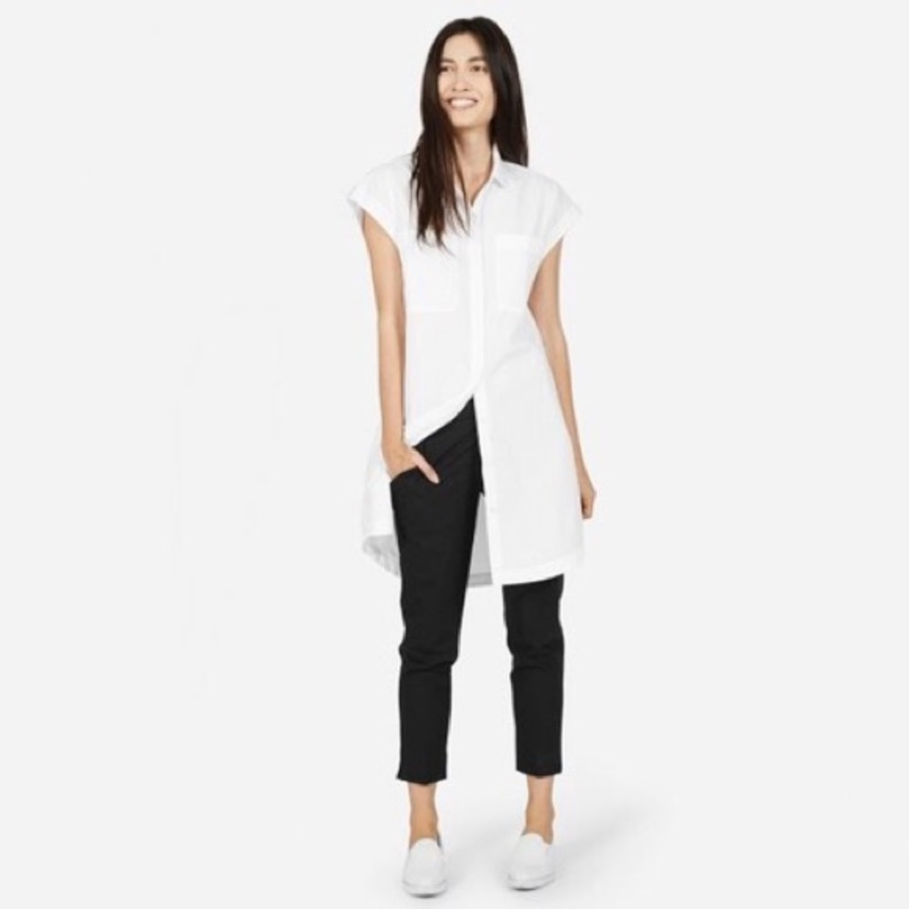 Everlane Short Sleeve Shirt Dress XS